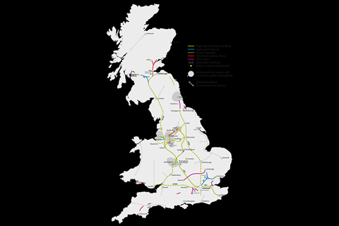 Greengauge 21 issues a report calling for the ‘reorientation’ of the UK rail network.